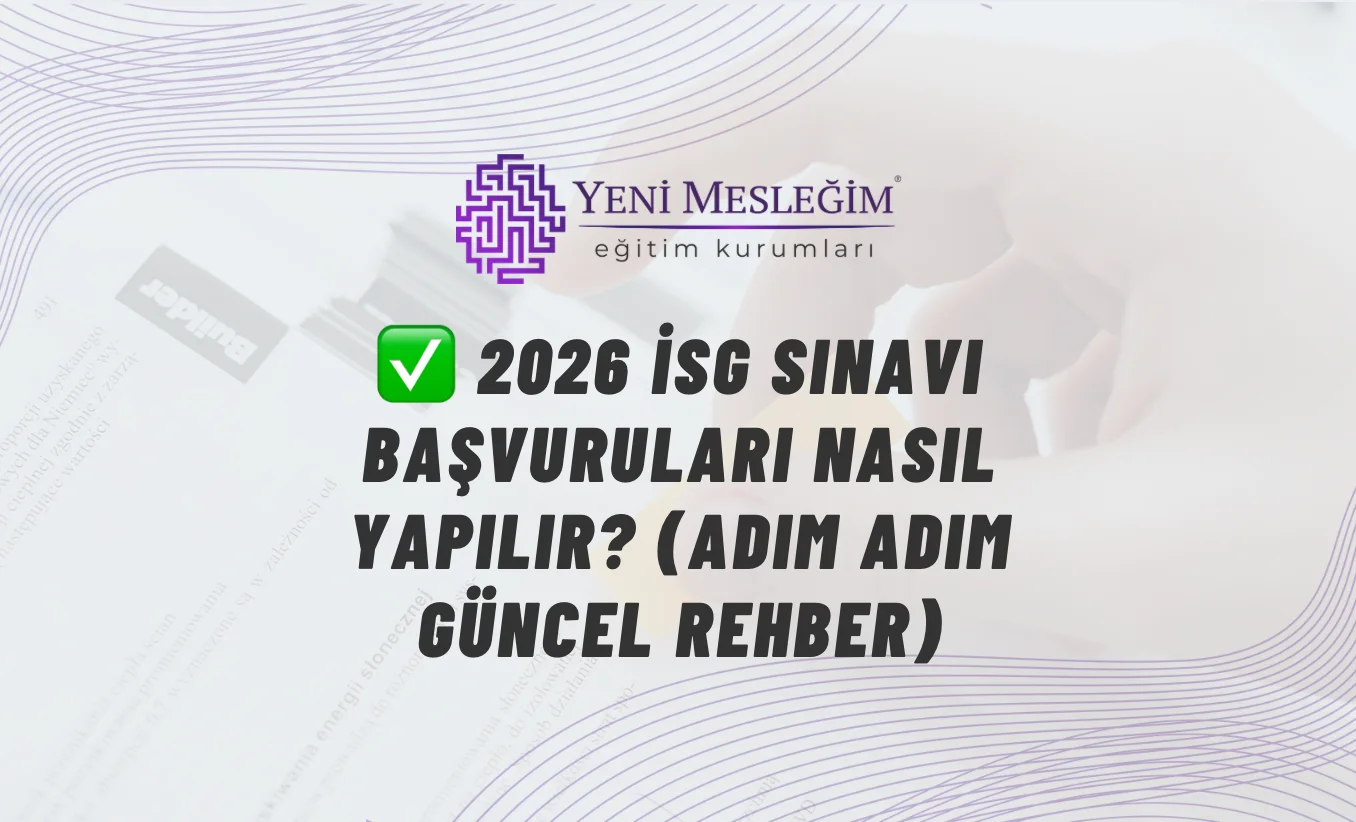 2026 İSG Sınavı Başvuruları Nereden Yapılır?